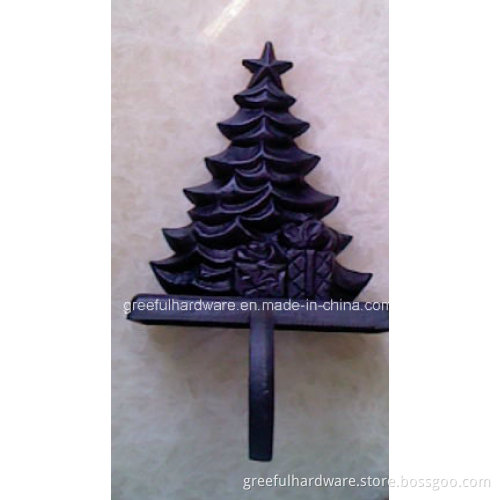 Cast Iron Christmas Stocking Holder